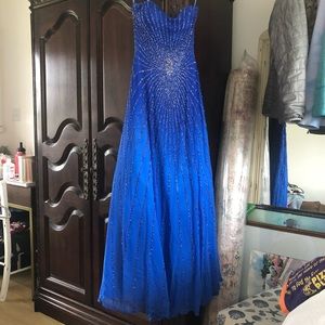 Blue prom or homecoming dress